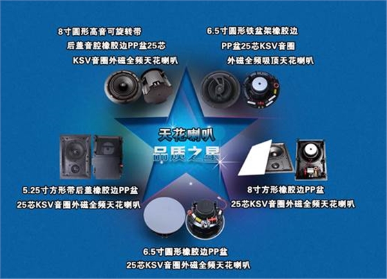 天花喇叭产品分类 天花喇叭产品分类