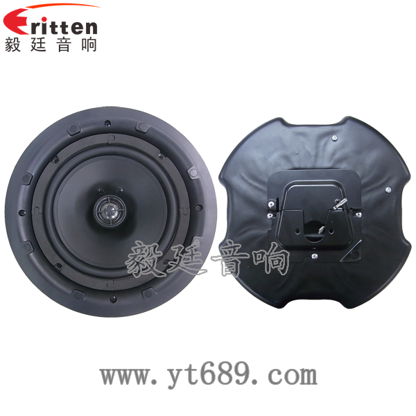 高音可旋转8寸天花板喇叭正反面 8''250w 重低音喇叭正反面